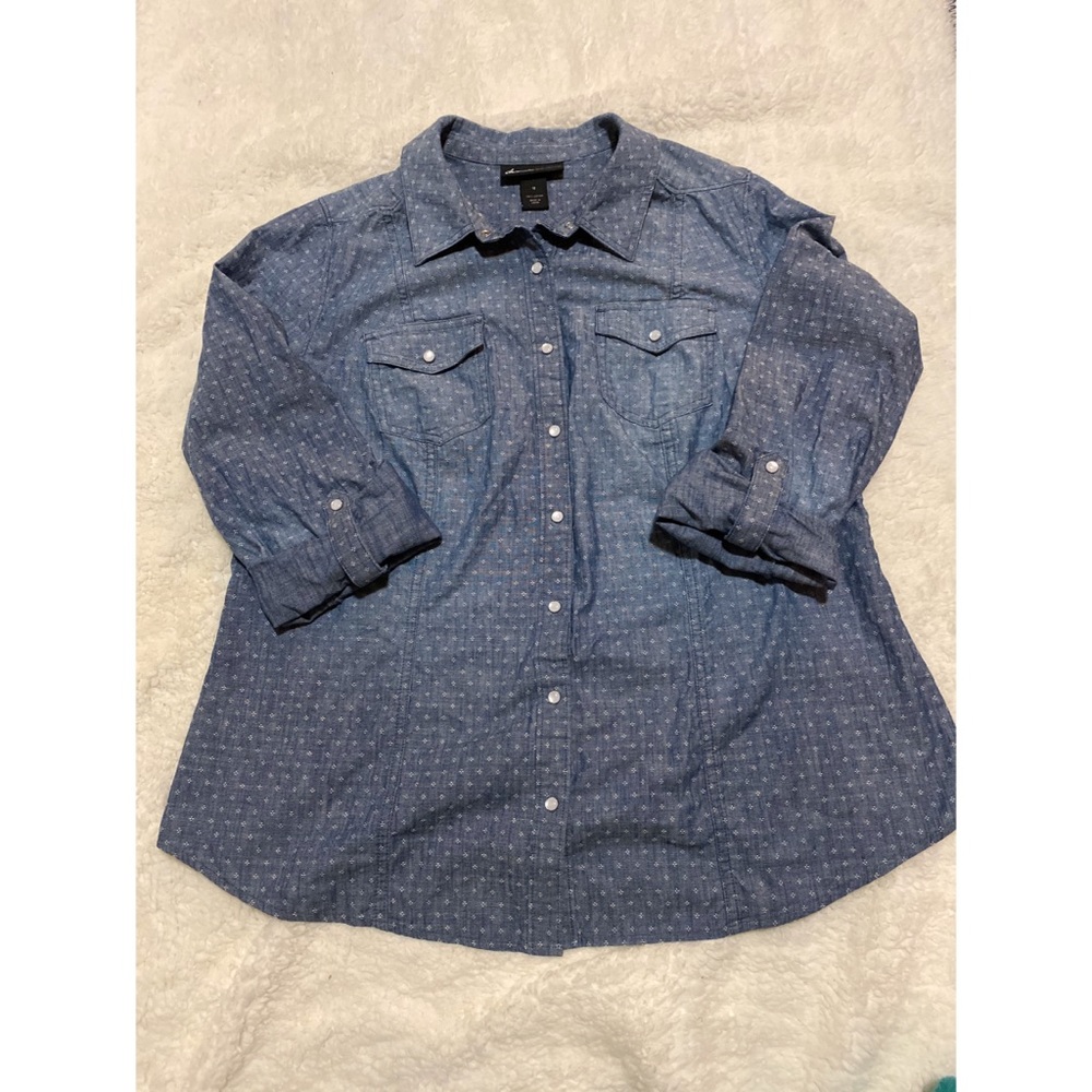 Lane Bryant Denim Top